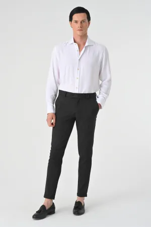 ANT Men's Slim Fit Accessory Trousers - Carrara