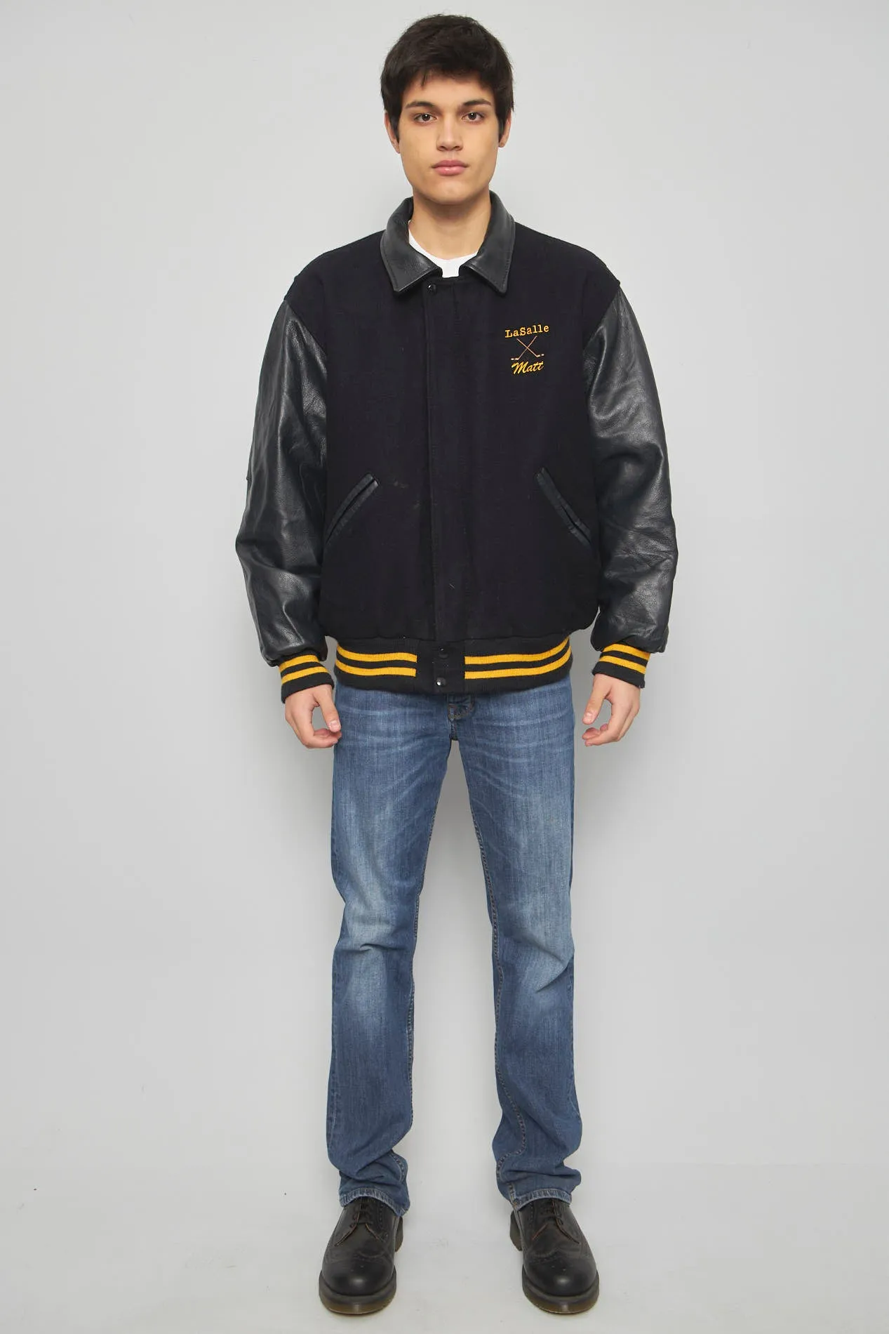 Bomber casual  azul game talla L 085