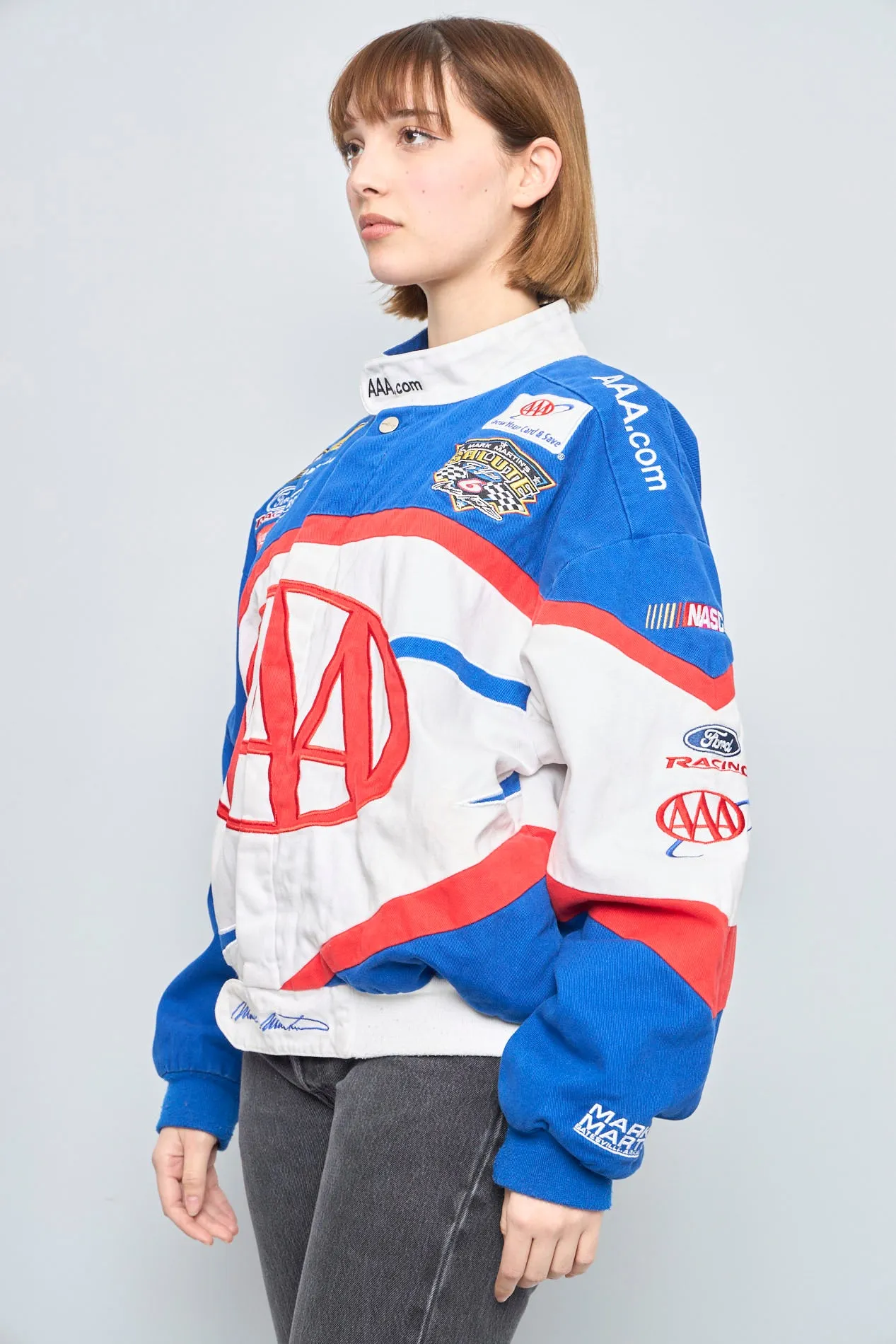 Bomber casual  multicolor teamcaliber  talla S 536
