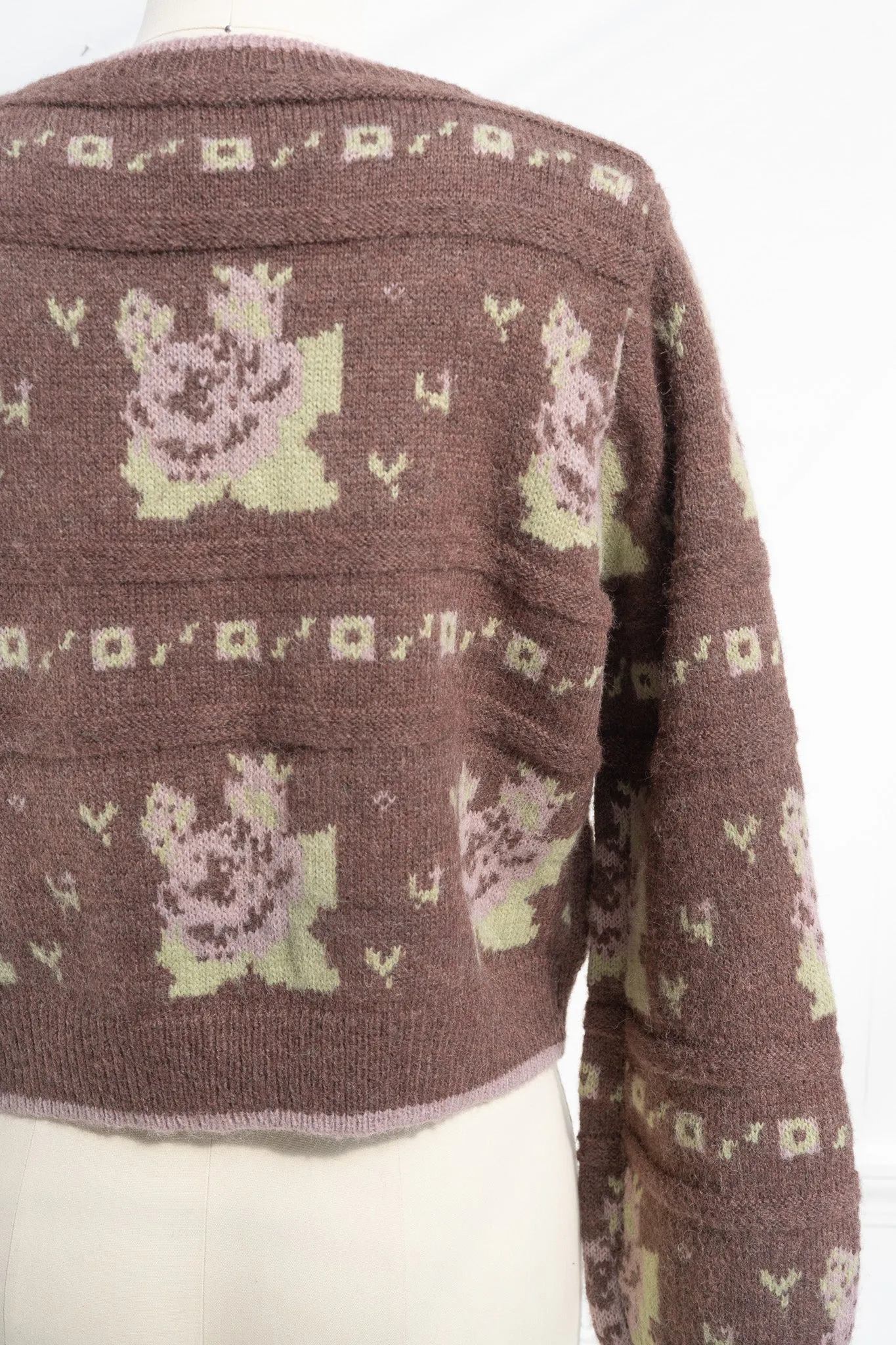 Fair Isle Cardigan Sweater