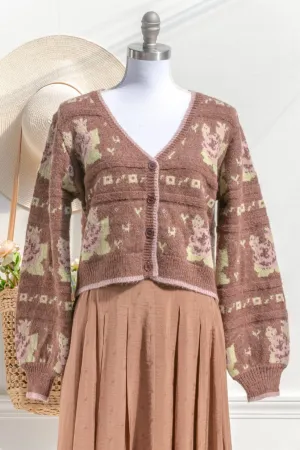 Fair Isle Cardigan Sweater