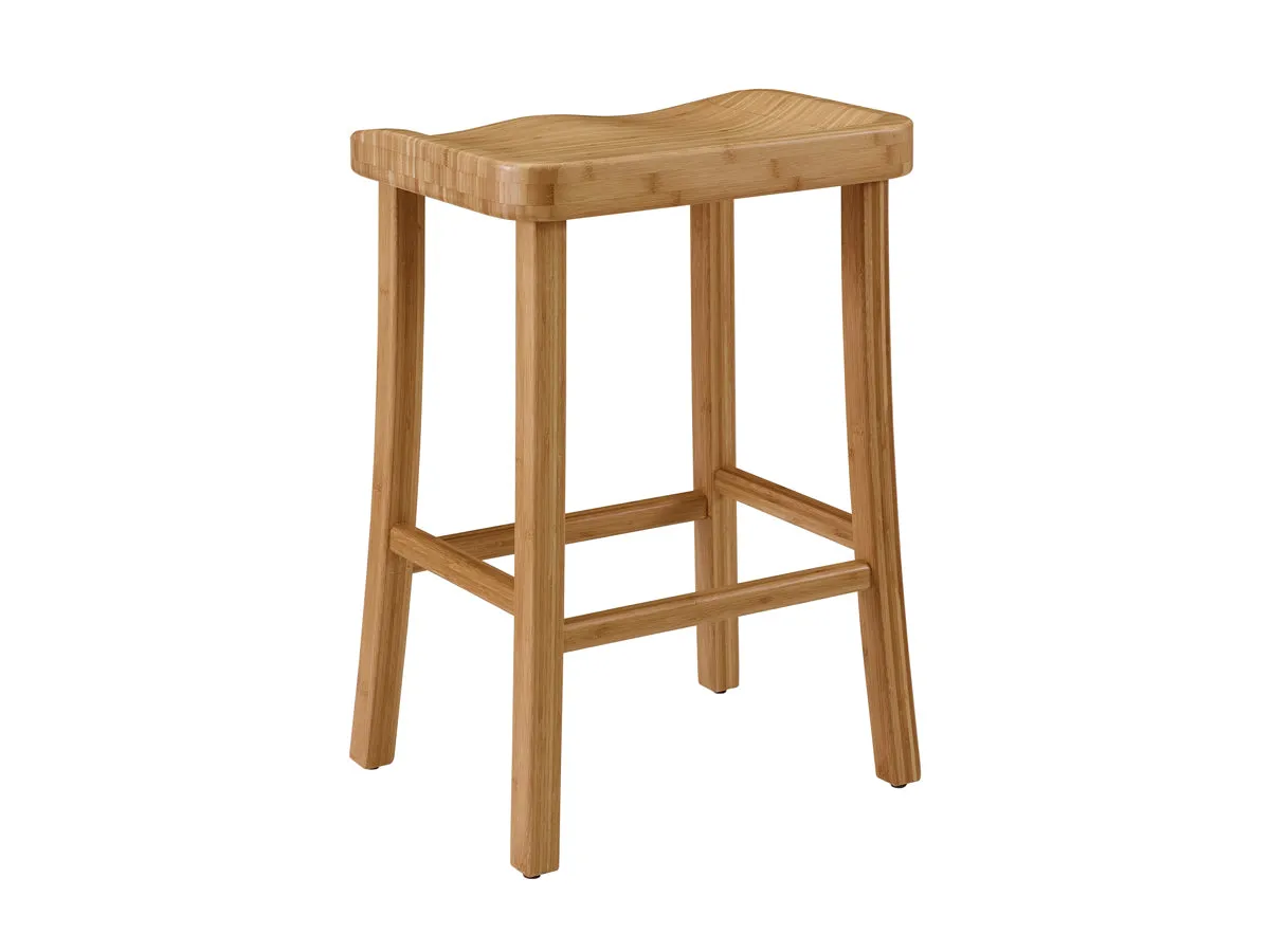Greenington Modern Bamboo Tulip 26" Counter Height Stool (Set of 2)