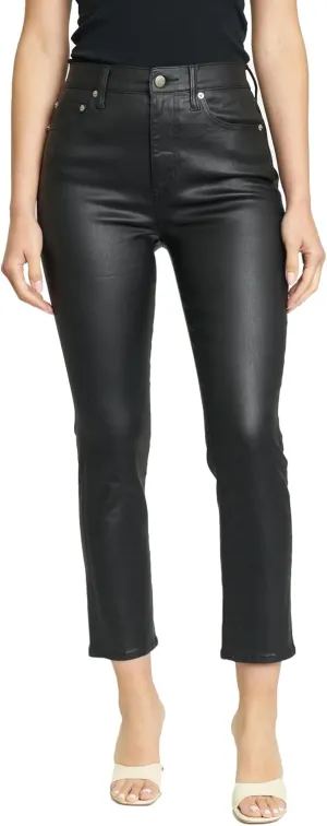 High Rise Slim Straight Daily Driver in Inked by Daze Denim