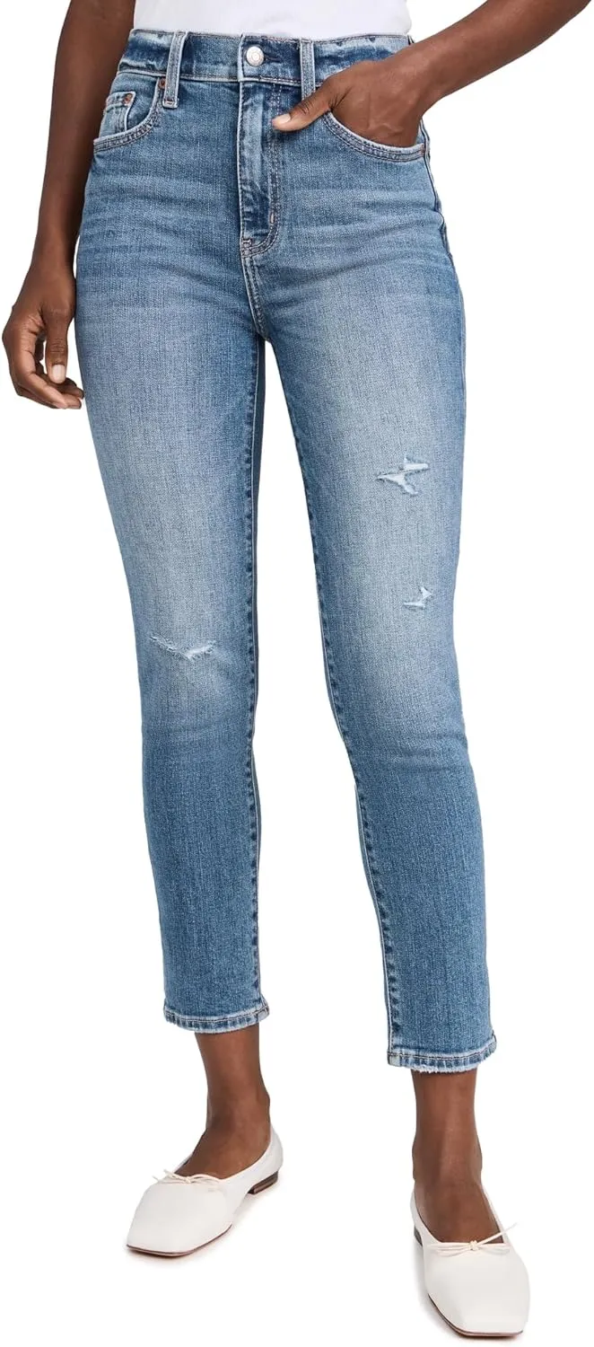 High Rise Slim Straight Daily Driver in Inked by Daze Denim