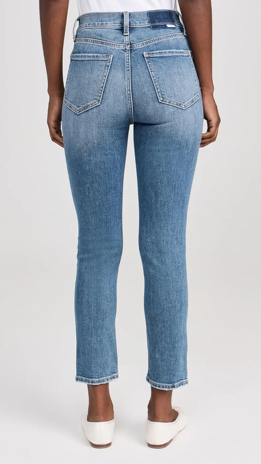 High Rise Slim Straight Daily Driver in Inked by Daze Denim