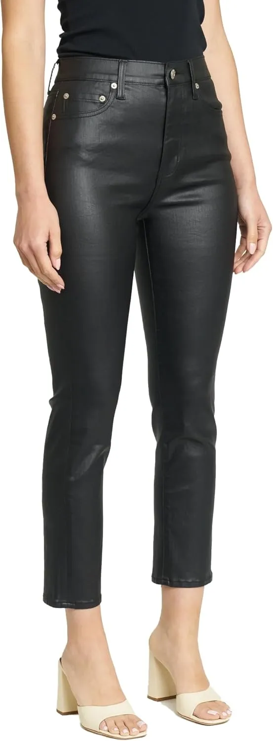 High Rise Slim Straight Daily Driver in Inked by Daze Denim