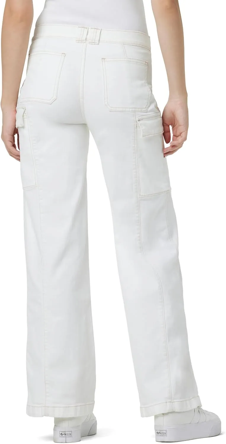 HUDSON Women's Utility Wide Leg Cargo Maternity