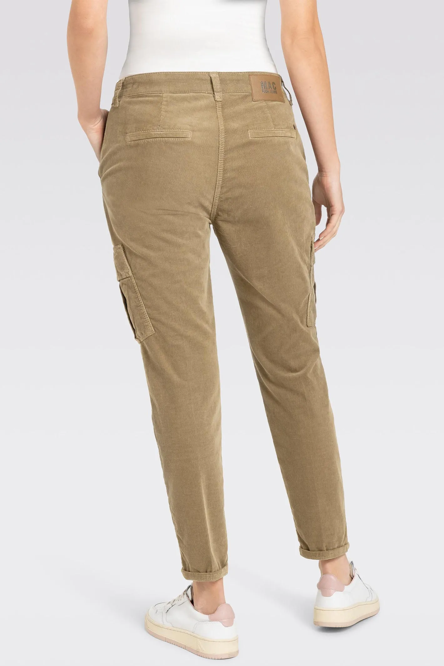 Mac 2306-00-0422 Rich Cargo 654R Sea Grass Soft Corduroy Trousers