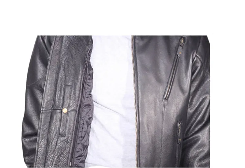 Mens Multi Pocket Racer Jacket