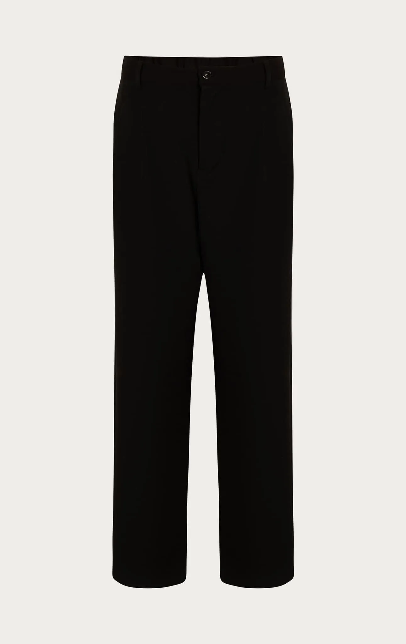 Relaxed Fit Slouchy Pants - Black