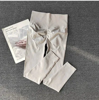 Seamless Sport Yoga High Waist Leggings for Hip Lifting