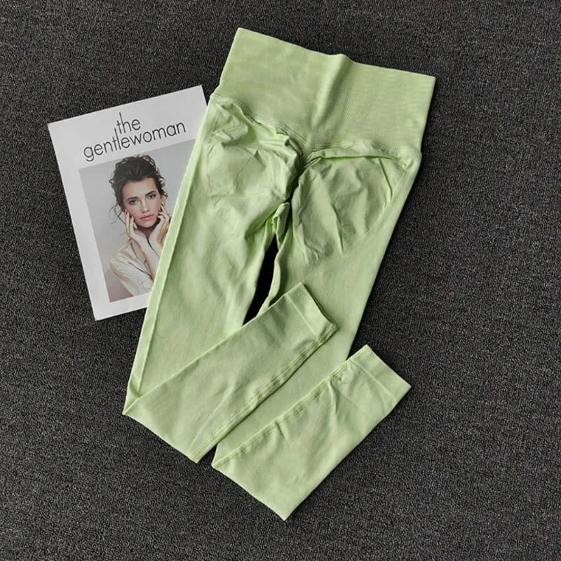 Seamless Sport Yoga High Waist Leggings for Hip Lifting