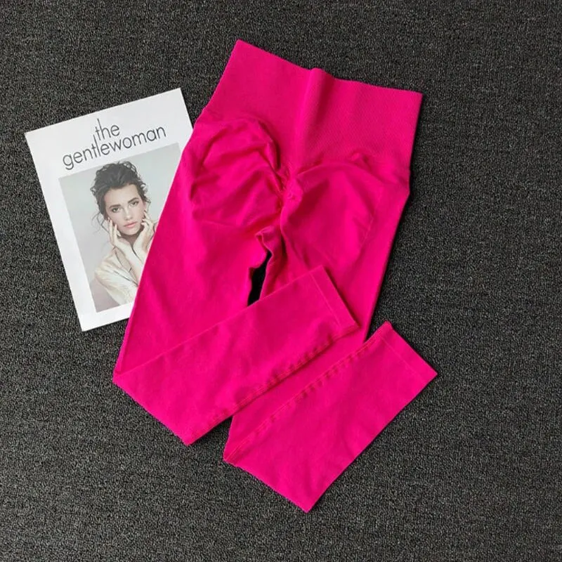 Seamless Sport Yoga High Waist Leggings for Hip Lifting