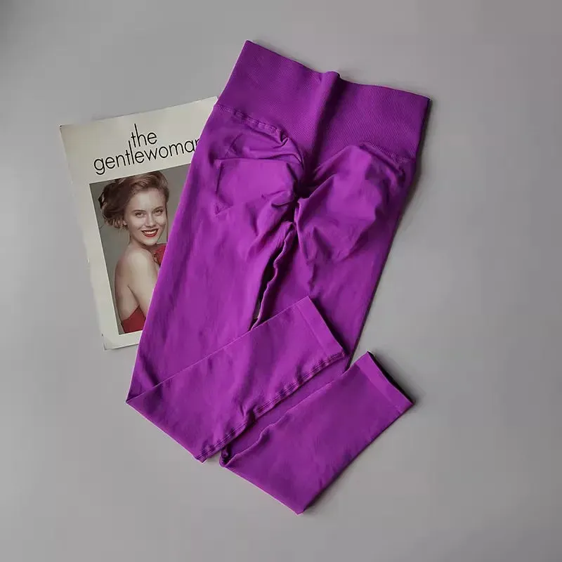Seamless Sport Yoga High Waist Leggings for Hip Lifting