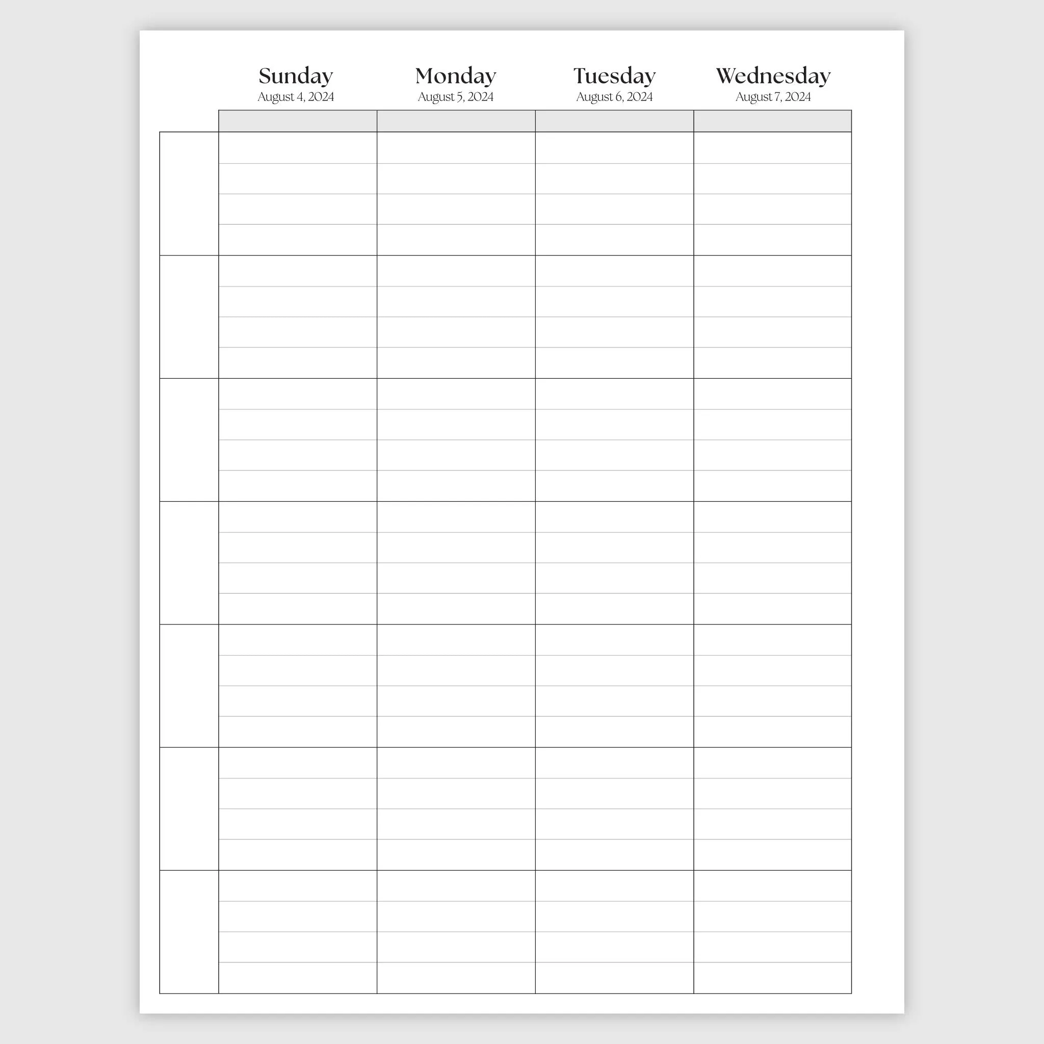 The Academic Vertical Planner - Tulip