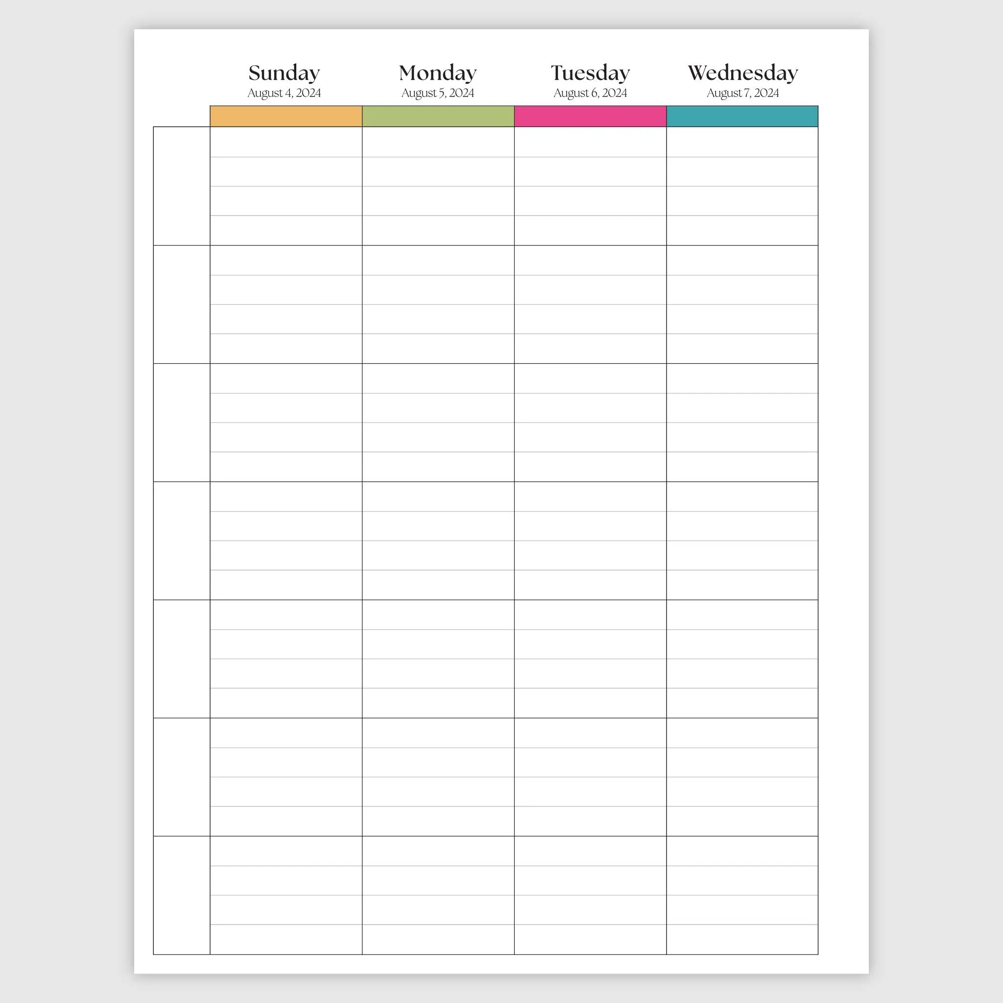 The Academic Vertical Planner - Tulip