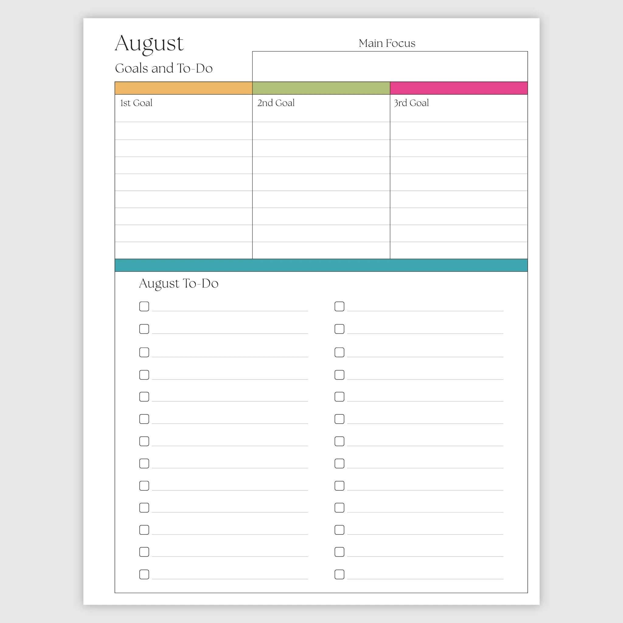 The Academic Vertical Planner - Tulip