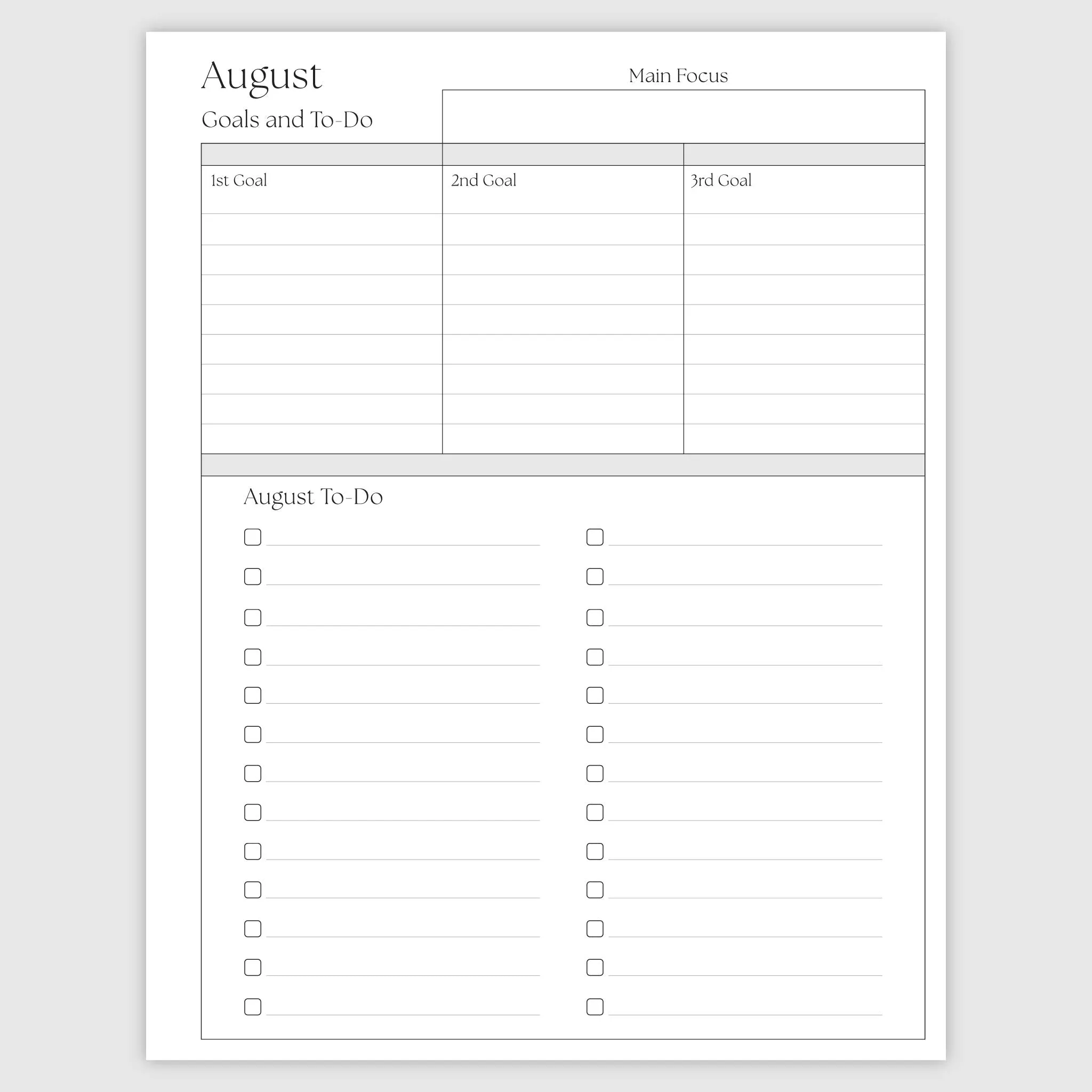 The Academic Vertical Planner - Tulip