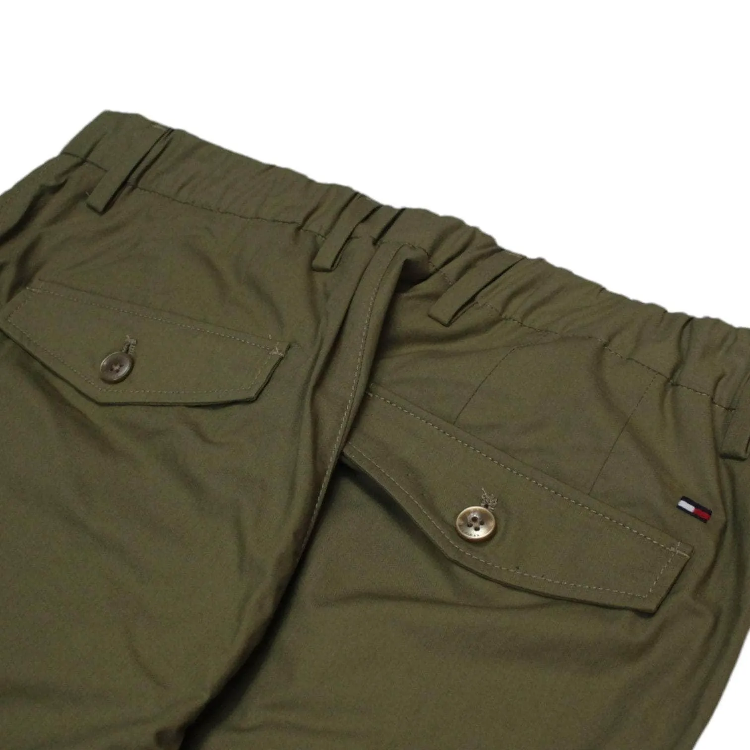 Tommy Khaki "Chelsea" Relaxed Fit Pants