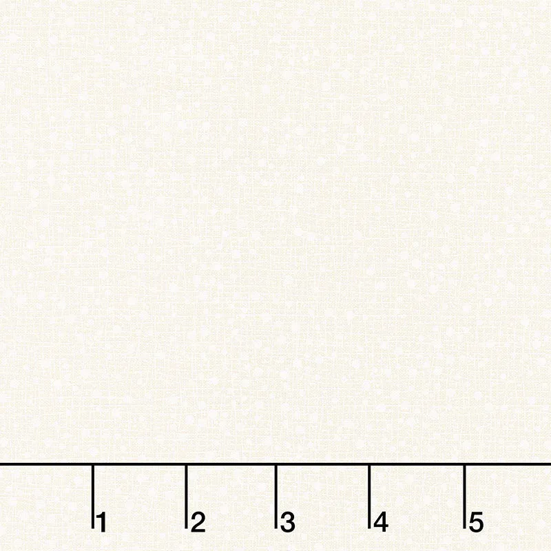 Tulip Tango - Dotty Thatched Cream Yardage
