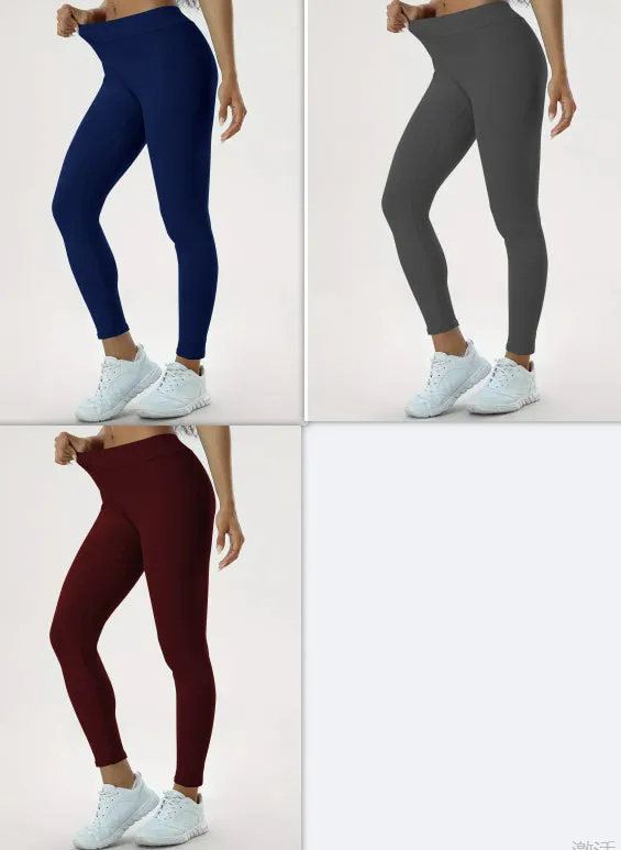 Women's High Waist Yoga Pants - GlamzLife