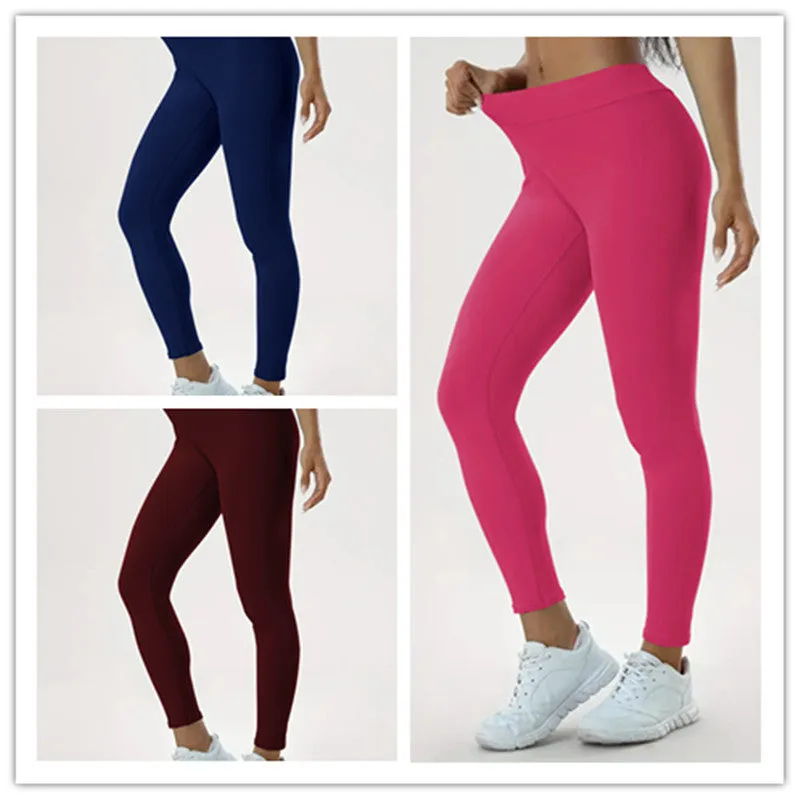 Women's High Waist Yoga Pants - GlamzLife