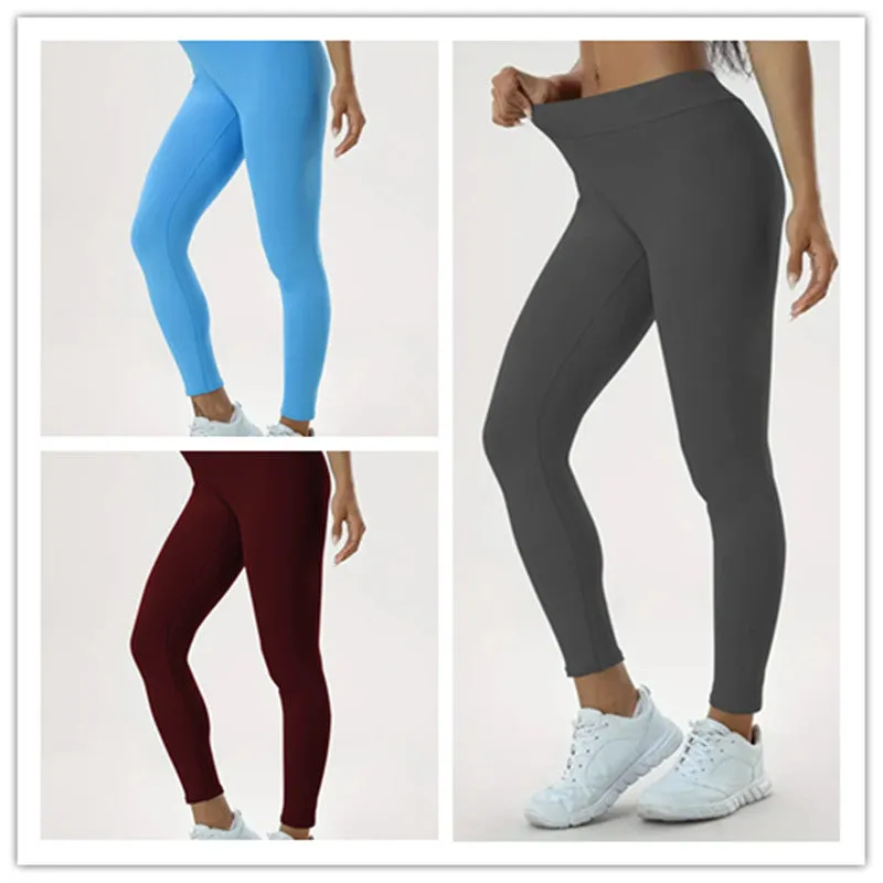Women's High Waist Yoga Pants - GlamzLife