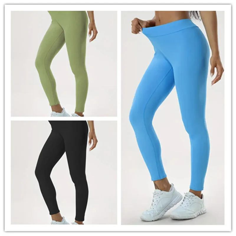 Women's High Waist Yoga Pants - GlamzLife